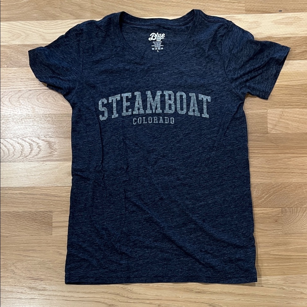 Blue 84 Navy Steamboat Colorado Tee